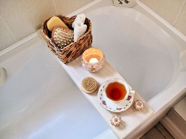 Make Your Own Bathtub Organiser