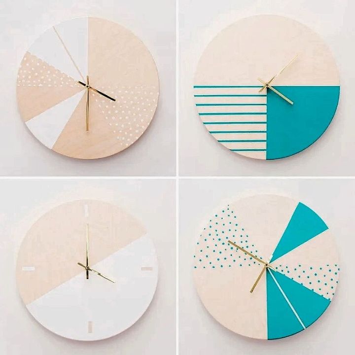 Modern Wooden Wall Clock