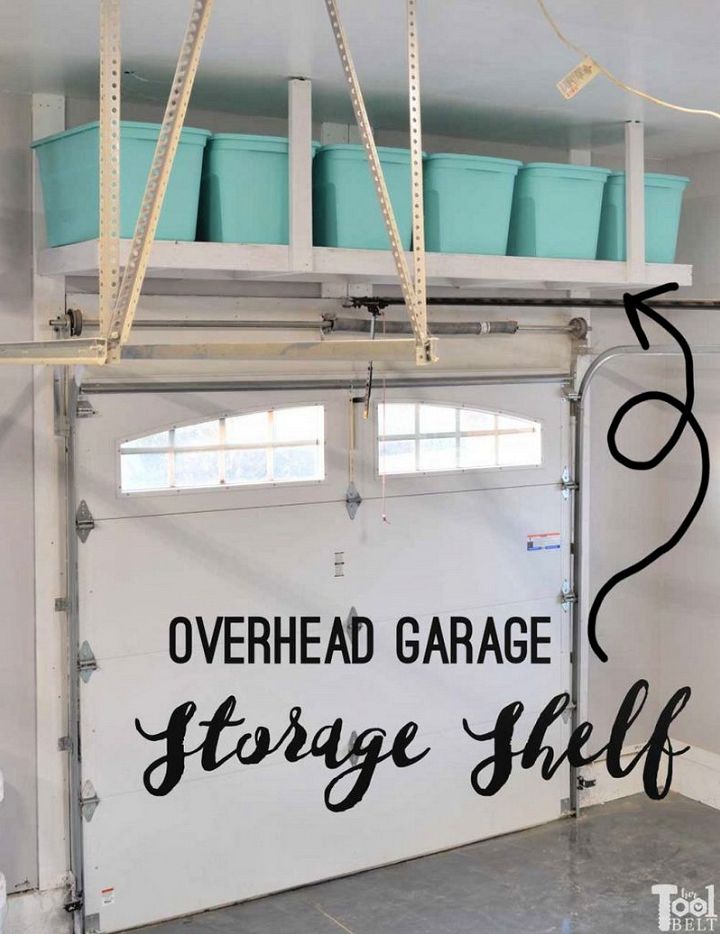 Overhead Garage Storage Shelf