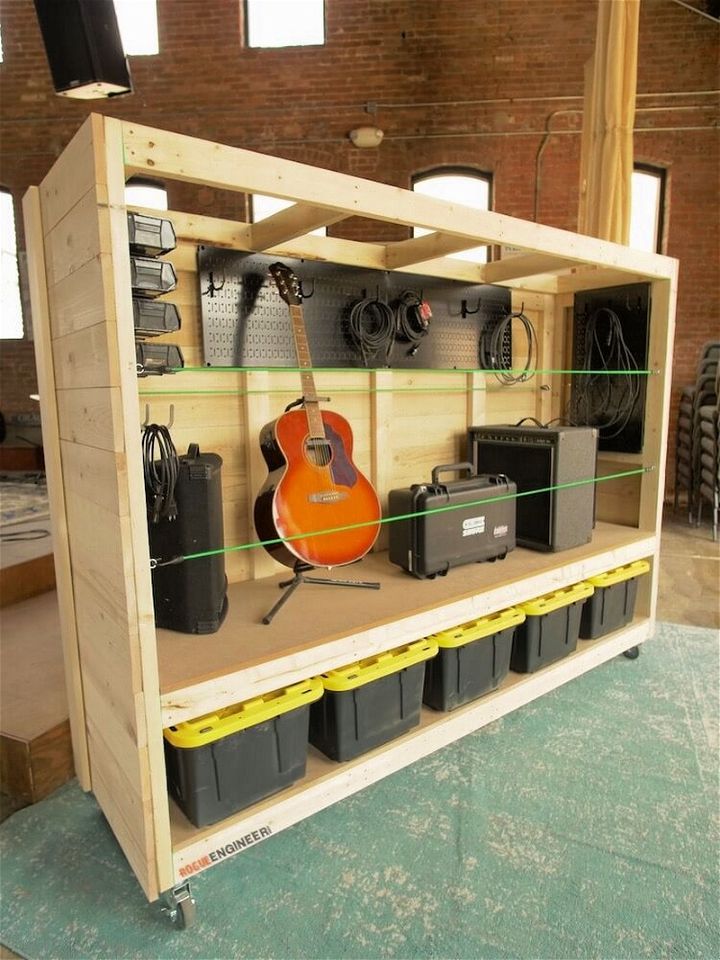 Portable Garage Storage Shelves