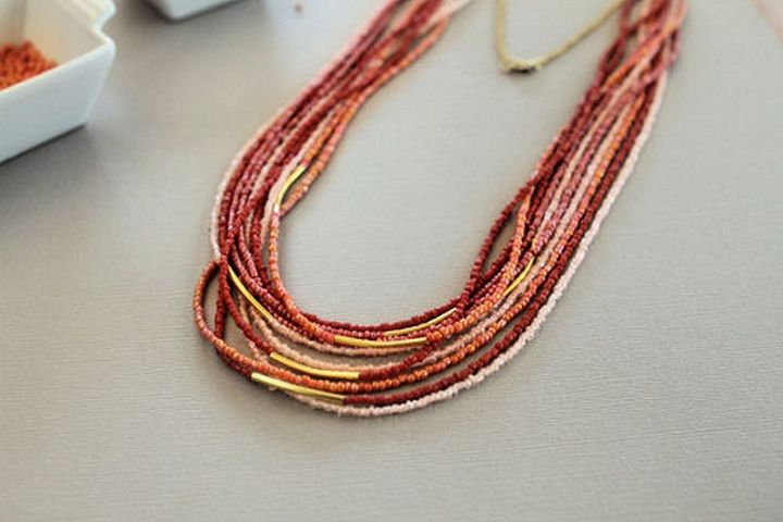 Seed Bead Necklace