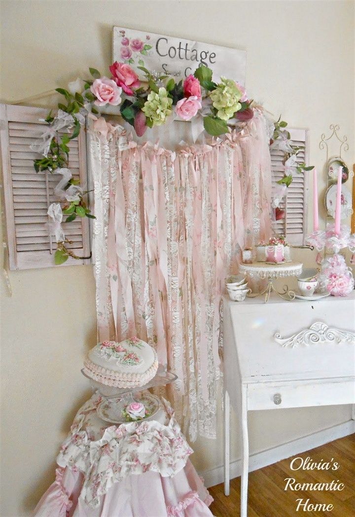 Shabby Chic Rag Garlands