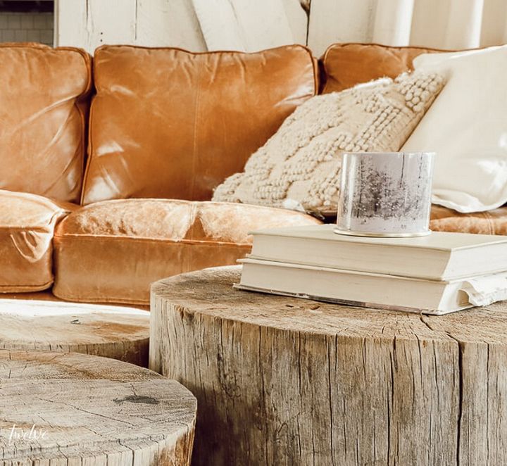 Tree Stump Coffee Table