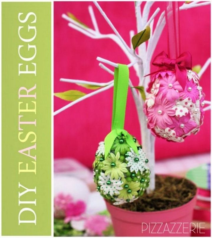 Tutorial DIY Flower Eggs