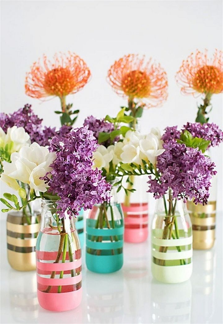 Upcycling Glass Bottles Into Vases