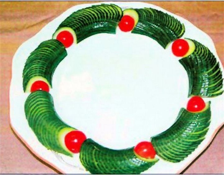 Vegetable Plate Decoration