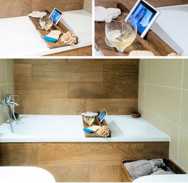 Wooden Bath Tray – DIY Pallet Project