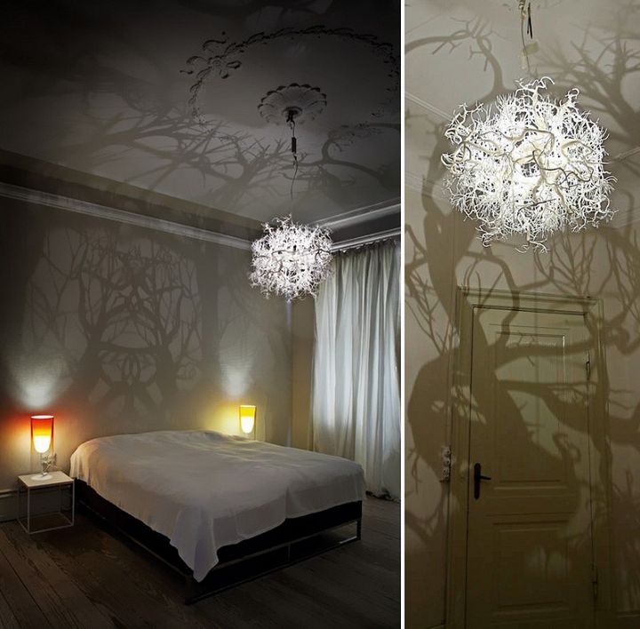 Chandeliers Lamp That Turn A Room Into A Forest