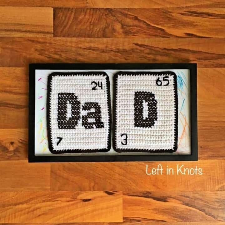 Crochet Fathers Day Gift Free Pattern