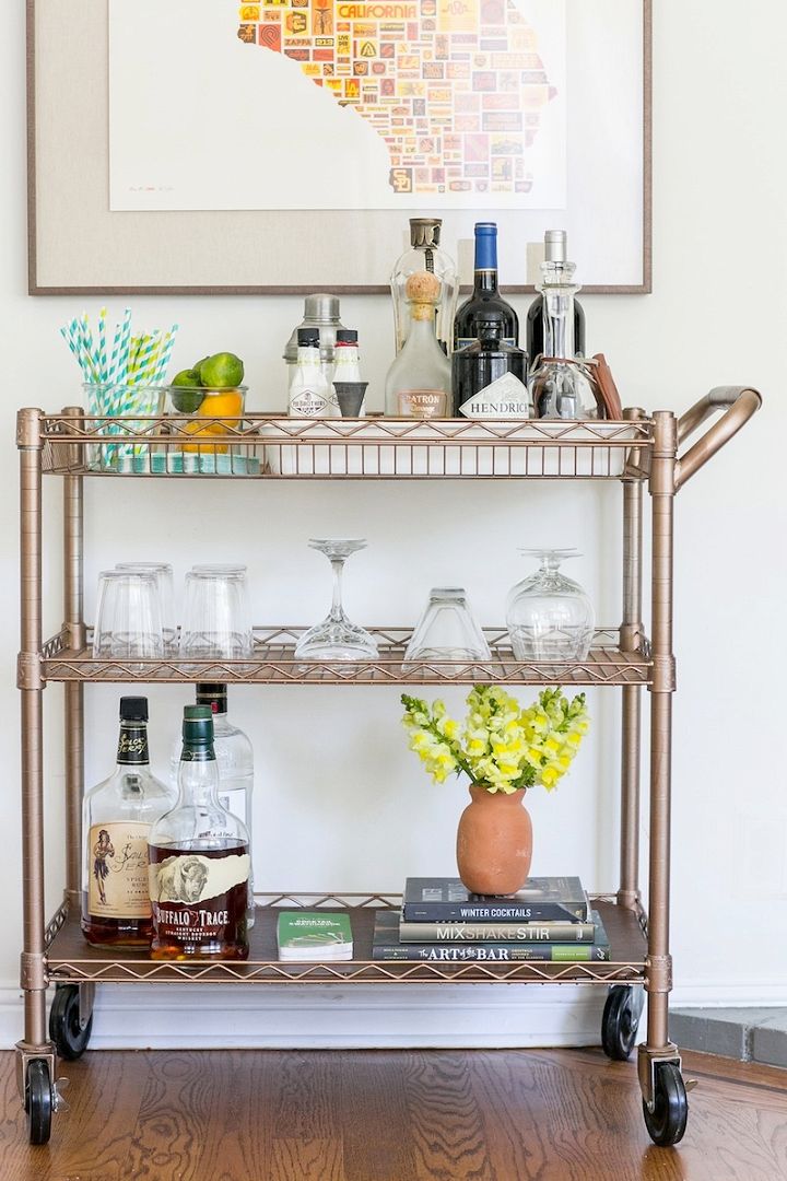 DIY Bar Cart Transformation