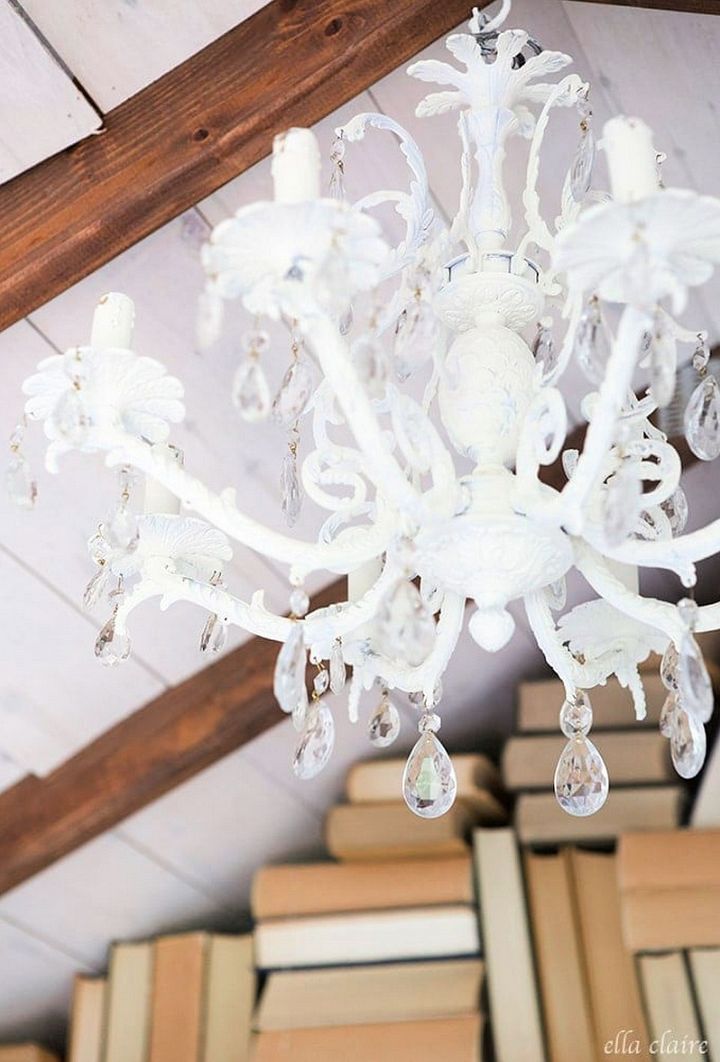 DIY Chandelier Makeover