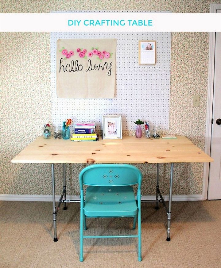 DIY Crafting Table Tutorial