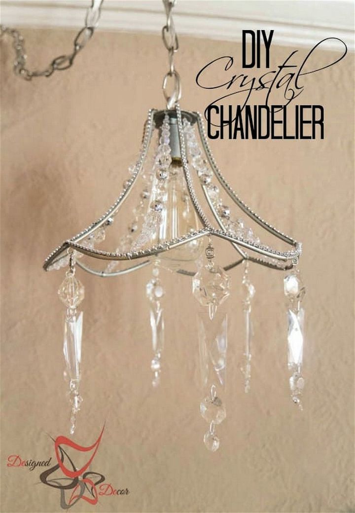 DIY Crystal Chandelier