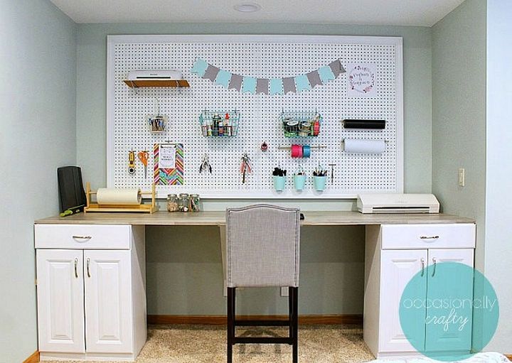 DIY Custom Craft Desk