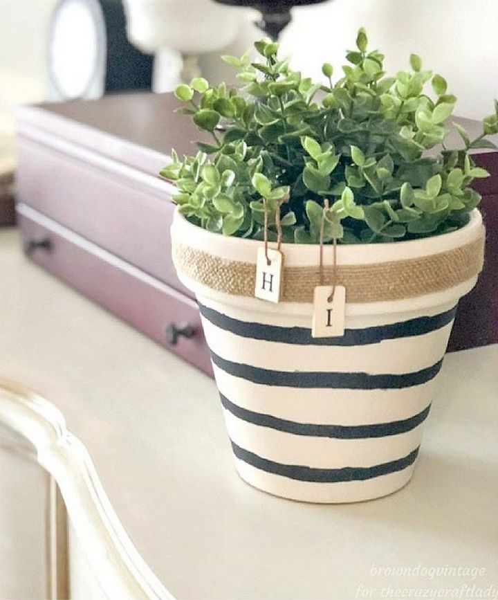 DIY Dollar Store Planter Makeover