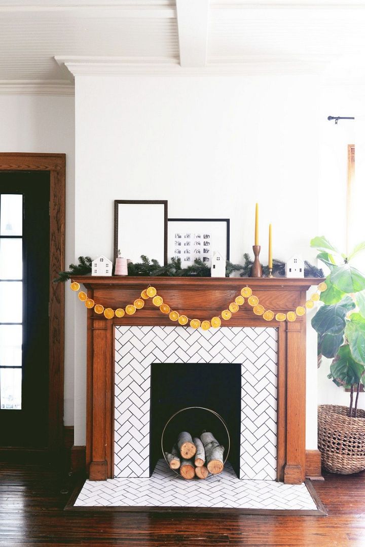 DIY Dried Orange Garland