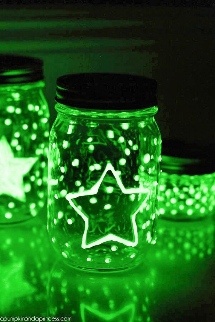 DIY Glow in the Dark Jar