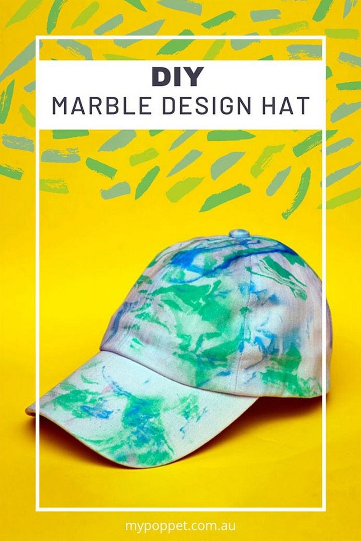 DIY Marble Design Hat