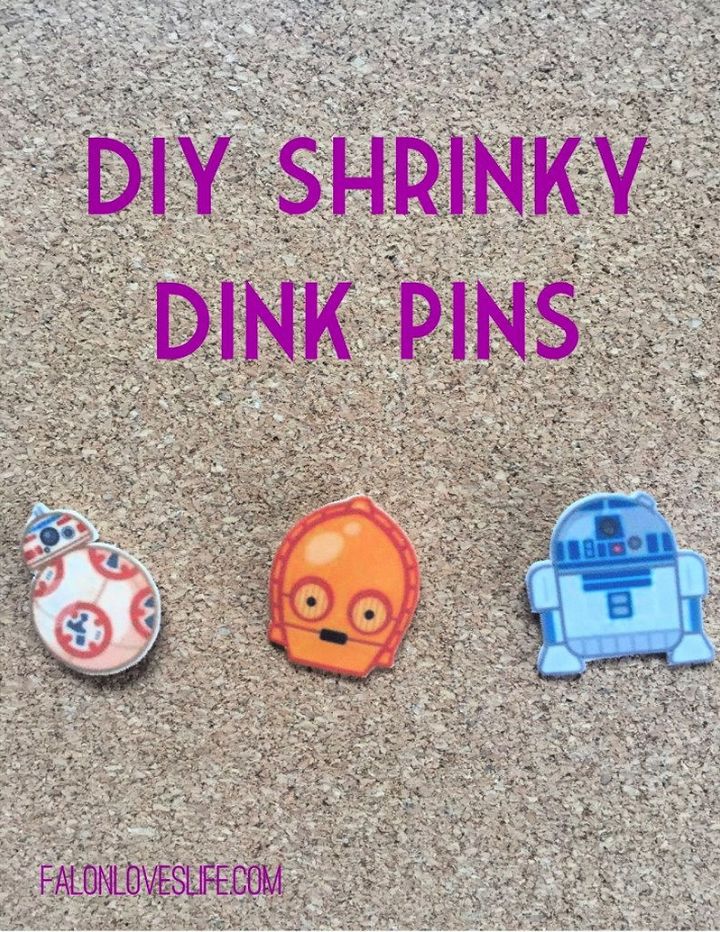 DIY Shrinky Dink Pins