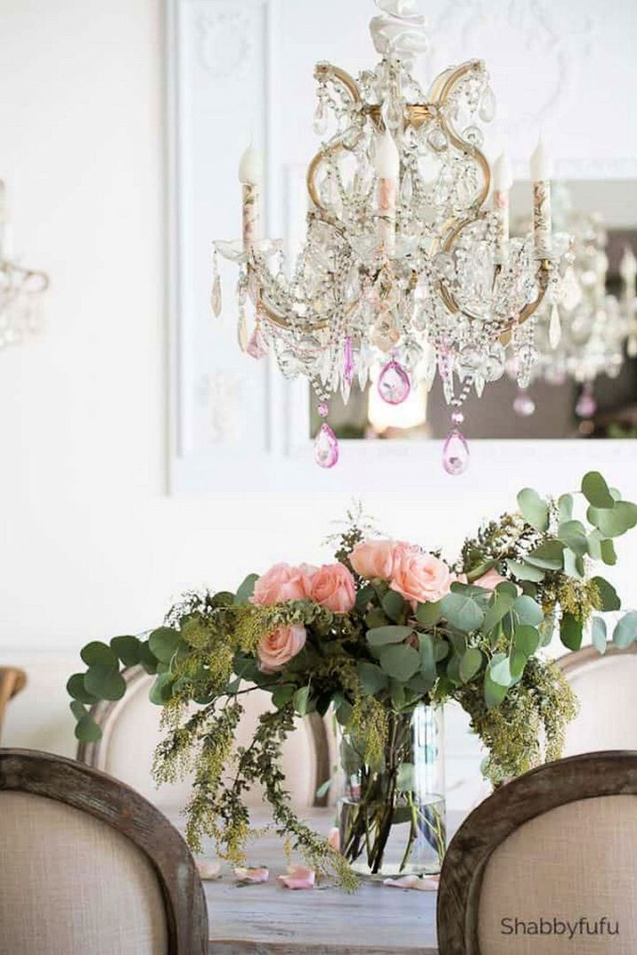 Easy DIY Chandelier Makeover Ideas For Spring