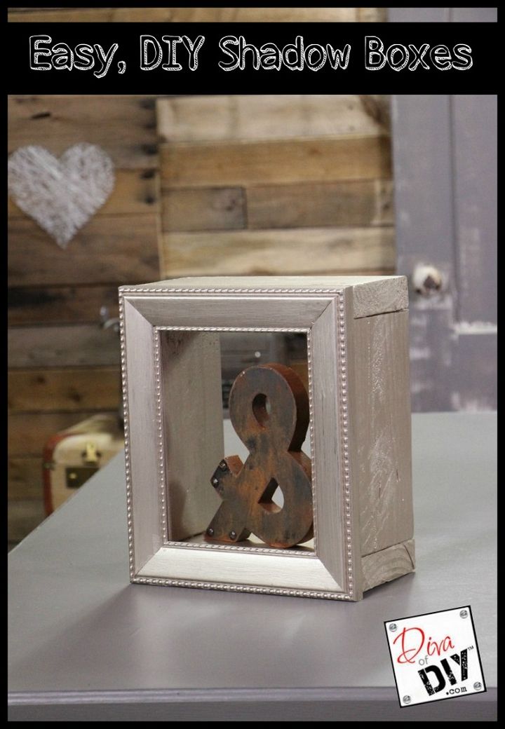 Easy Photo Frame Shadow Boxes