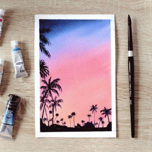 25 Easy Watercolor Ideas To Make A Fun Day - Susie Harris
