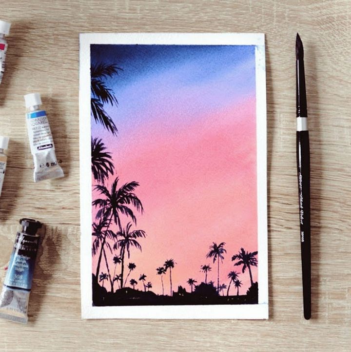 Easy Watercolor Painting Ideas For Beginners