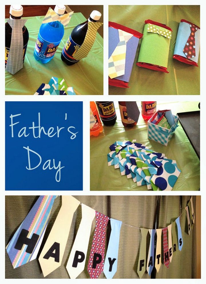 Fathers Day Decoration Crafts