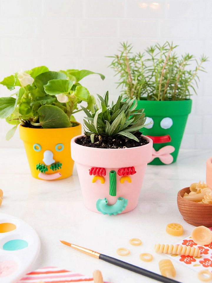 Fathers Day Pasta Planters
