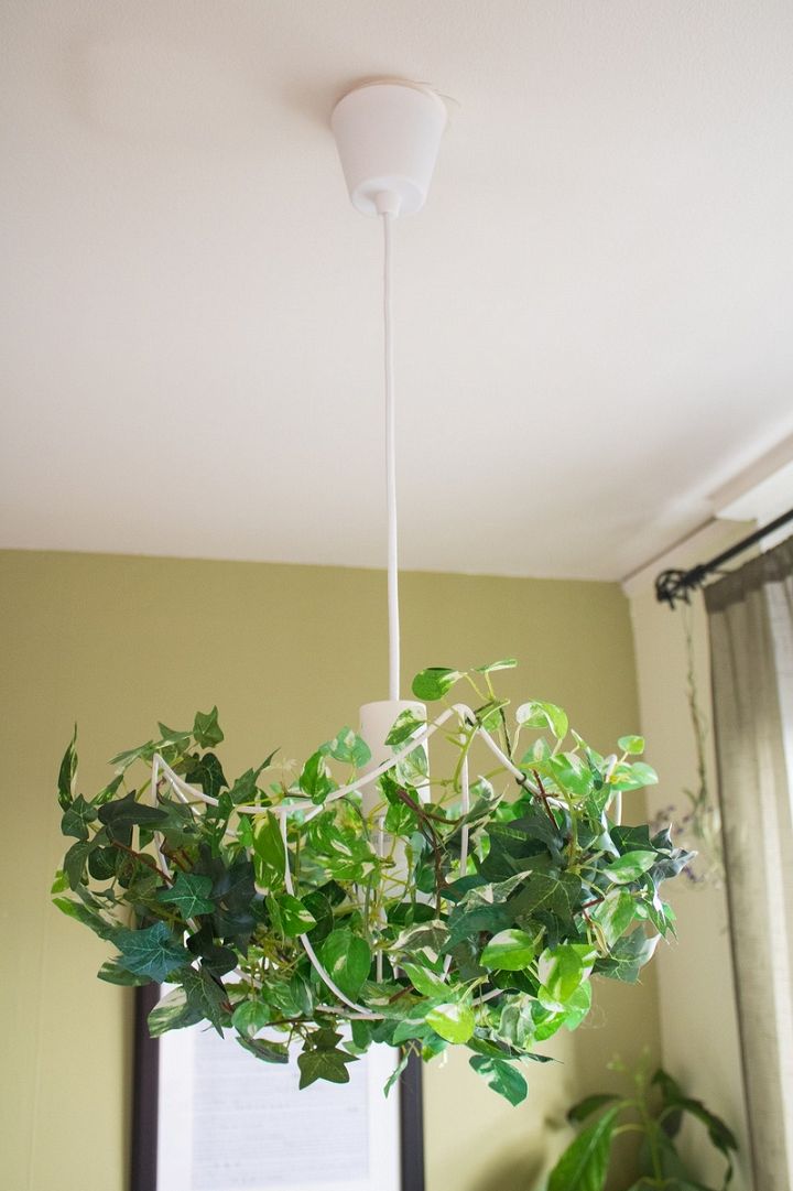 Faux Plant Unique Lamp