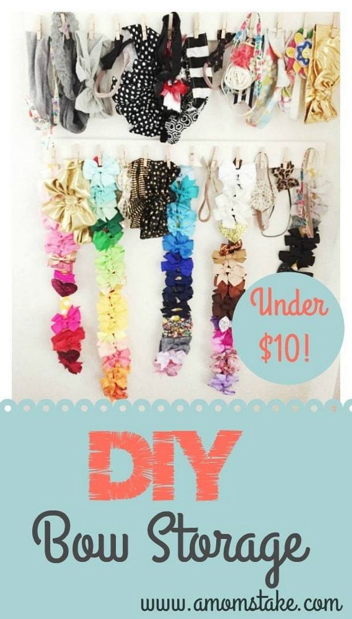 How To DIY Bow Holder