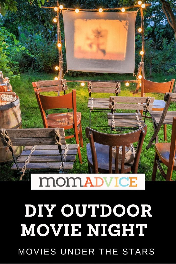 How To DIY Outdoor Movie Night