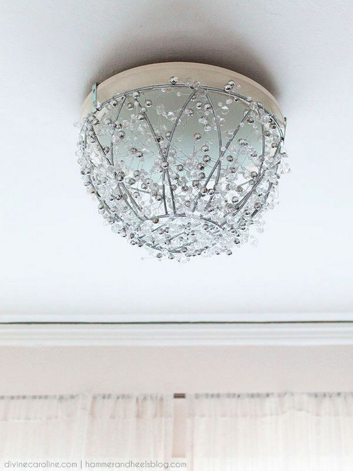 How To Make A DIY Chandelier In An Hour