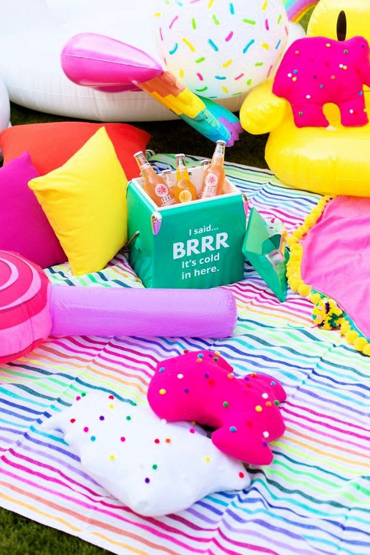 How To Throw A Colorful Backyard Movie Night