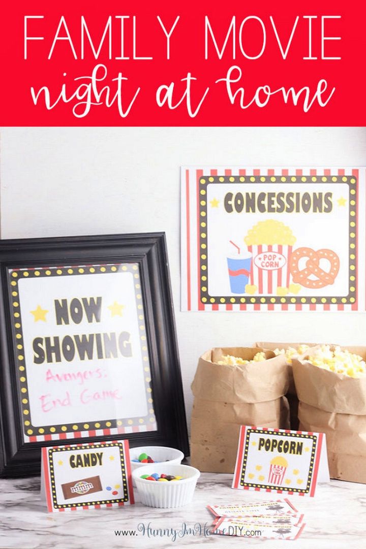 How to Have a Fun Family Movie Night at Home