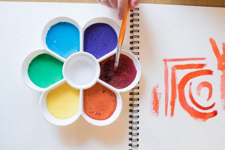 WednesdayExperiment Make Your Own Watercolors!, Have you ever wanted to  make a painting but you've run out of paint? Learn how you can make your  own watercolors with simple ingredients for