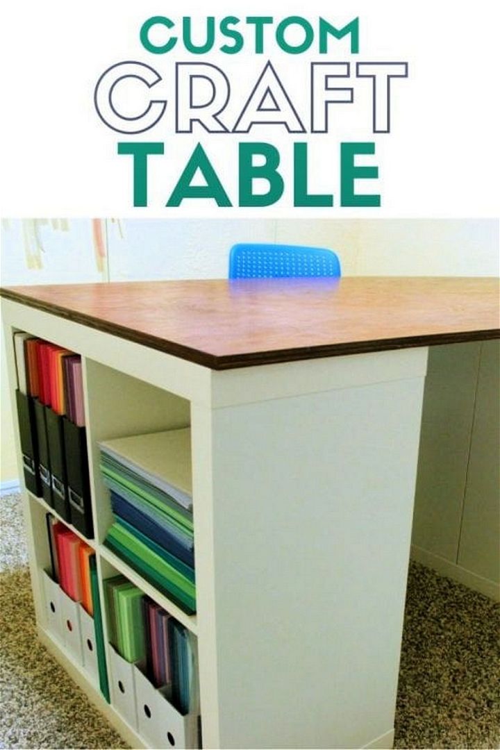 How to Make a Custom Craft Table