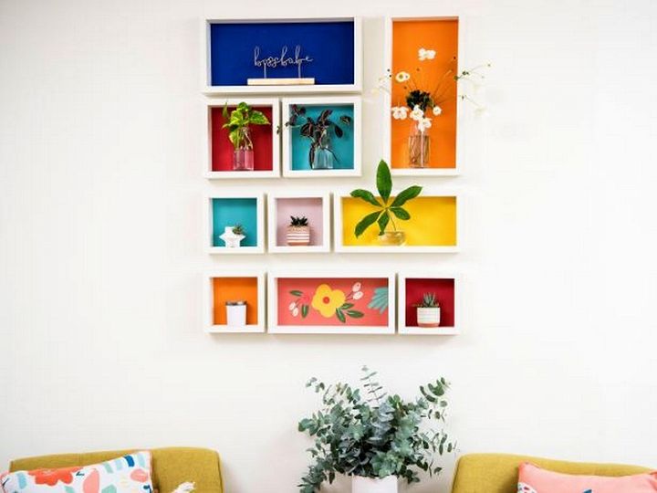 How to Make a Shadow Box Gallery Wall