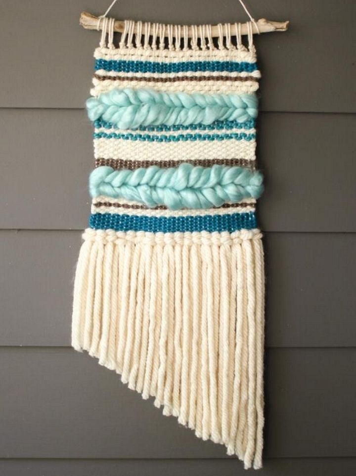 How to Weave a DIY Wall Hanging