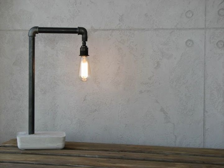 Industrial Lamp Idea