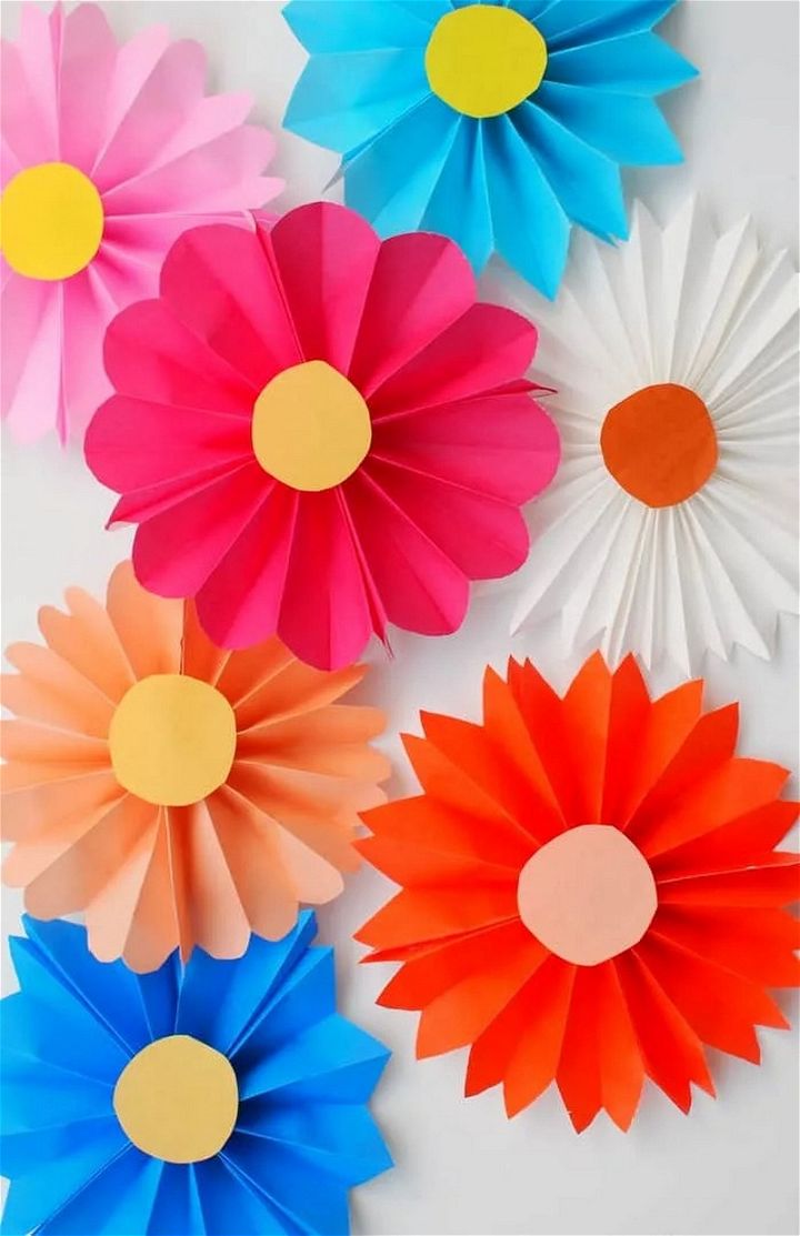 Paper Flowers the Easiest Way Ever