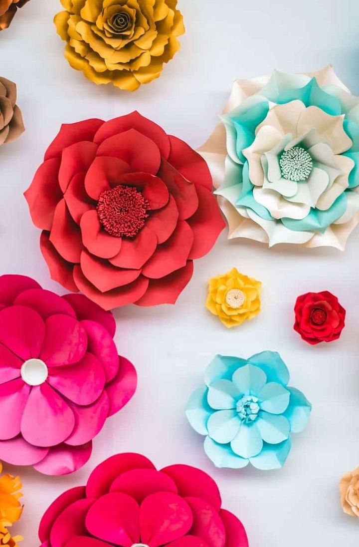 Paper Flowers with Origami
