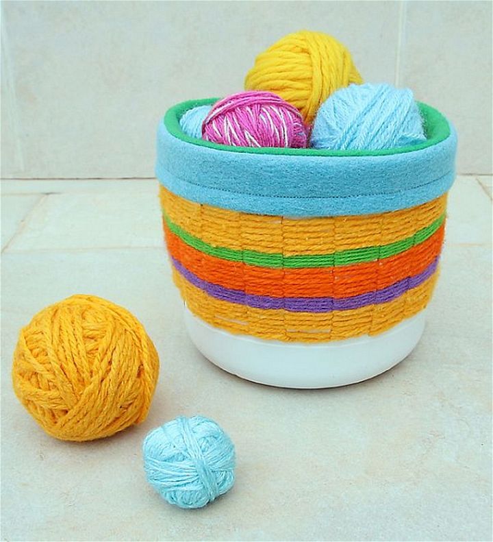 Practical DIY Woven Basket