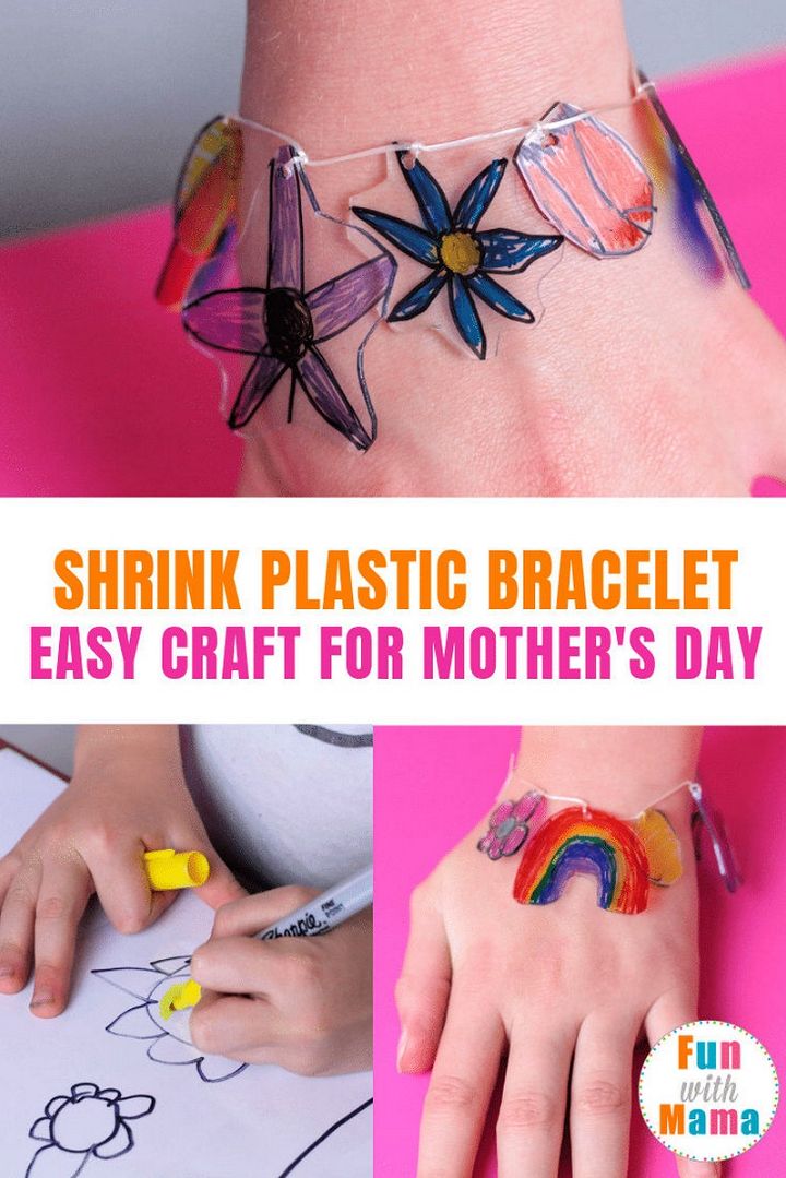 Shrinky Dink Bracelet The Perfect Mothers Day Craft