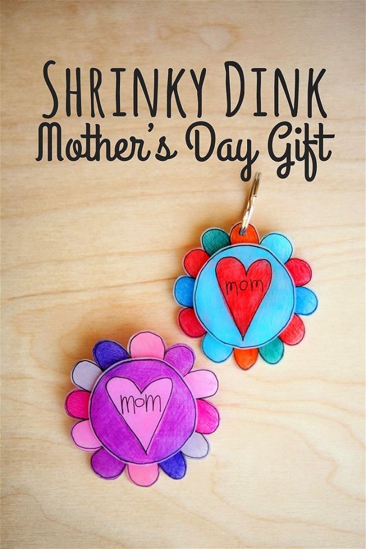 Shrinky Dinks Mothers Day Gift