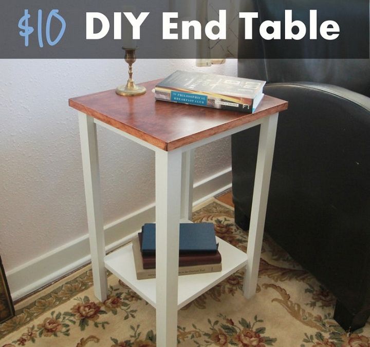 Simple DIY End Table for 10