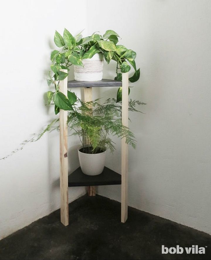 The Perfect DIY Plant Stand for Any Empty Corner