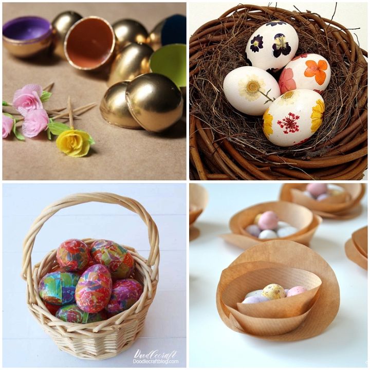 24 DIY Paper Flower Eggs To Make A Busy Day