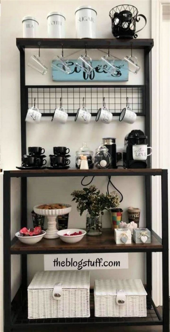 50 Best DIY Coffee Bar Ideas that will inspire you - Craftionary