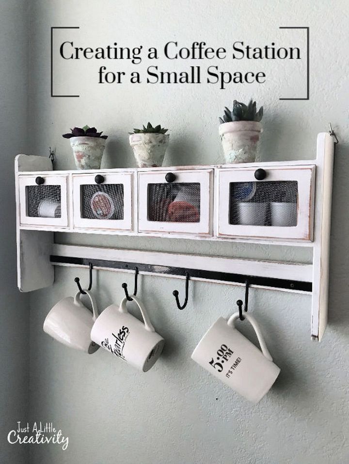 Creating A Coffee Station For A Small Space